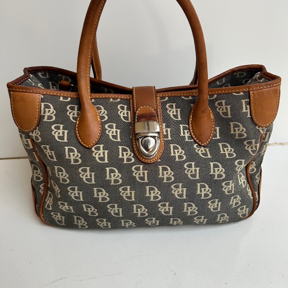 Vintage Dooney & Bourke Leather Handbag